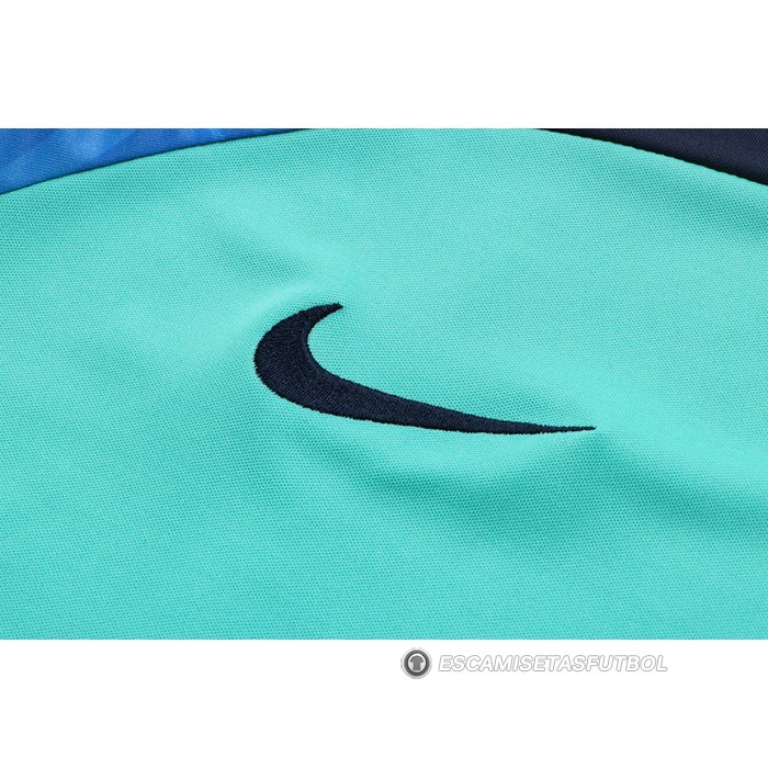 Chandal del Barcelona Manga Corta 22-23 Verde - Pantalon Corto